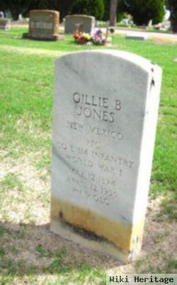 Pfc Gillie B Jones