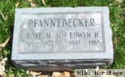 Edwin H Pfannebecker