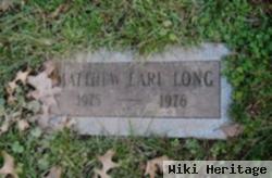 Matthew Earl Long