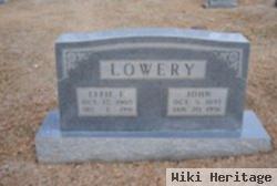 Effie F Jones Lowery