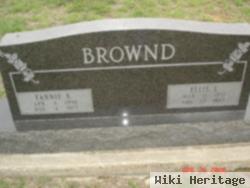 Ellis L. Brownd