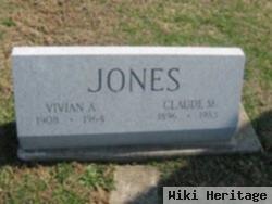 Claude M Jones