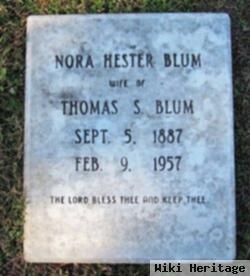 Nora Hester Blum