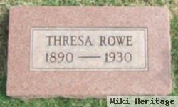 Thresa "recie" Rowe