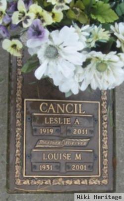 Leslie A Cancil