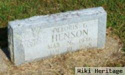 Deloris G Henson