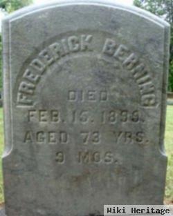 Frederick Berning