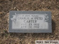 Charlie Allen "pete" Carter