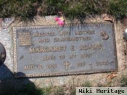 Margaret E Adams