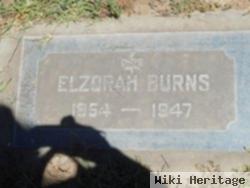 Elzorah Herrill Burns