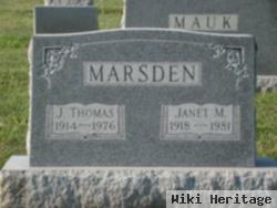 J. Thomas Marsden