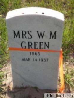 Mrs. W M Green