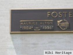 Maurice Alton Foster