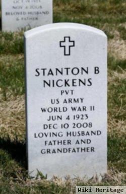 Stanton B Nickens