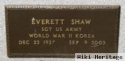 Sgt Everett A Shaw