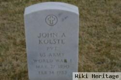 John A Kolste