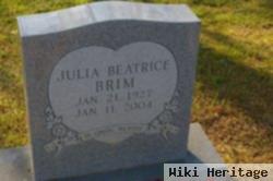 Julia Beatrice Brim