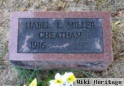 Mabel Frances Lloyd Miller Cheatham