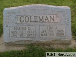 Ida J Coleman