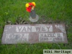 Hazel D. Van Wey