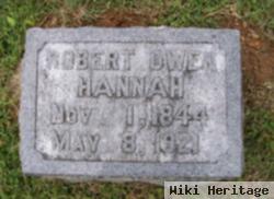 Robert Owen Hannah