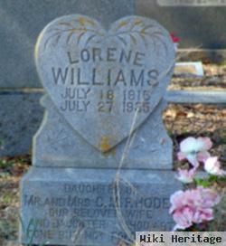 Lorene Williams