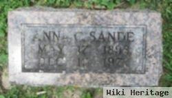 Anna C Rowe Sande