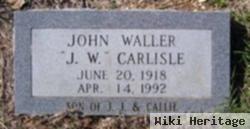 John Waller "j W" Carlisle