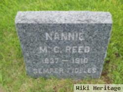 Nannie M C Reed