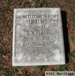 Sarah Elizabeth Bullin Pfaff