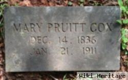 Mary Pruitt Cox