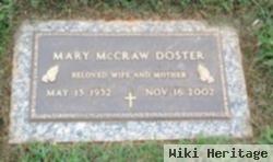 Mary Mccraw Doster