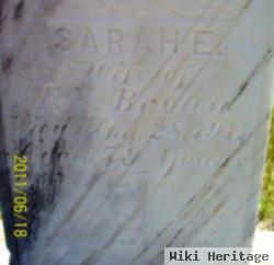 Sarah Elizabeth Moore Brown