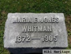 Maria Elizabeth Jones Whitman