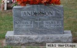 Hazel F. Anderson Anderson