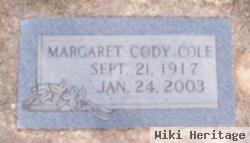 Margaret Cody Cole