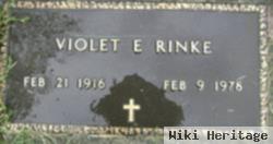 Violet E. "vi" Vancuren Rinke