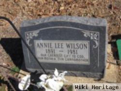 Annie Lee Short Wilson