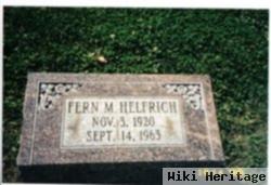 Fern M Helfrich