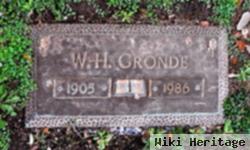 W. H. Gronde