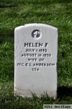 Helen F Anderson