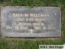 Paul M Wellman