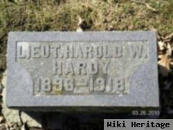 Lieut Harold W Hardy