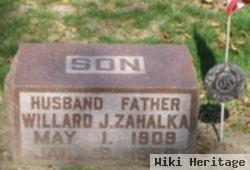 Willard J Zahalka