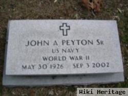 John A Peyton, Sr