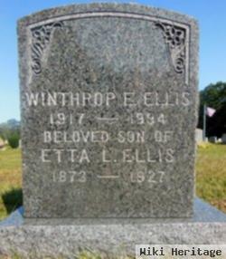 Winthrop Endicott Ellis