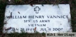 Spec William Henry Vannice