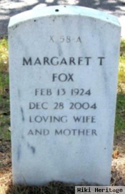 Margaret T Fox