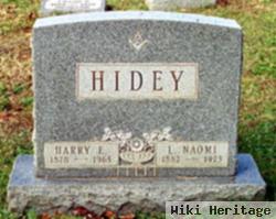 Harry Elmer Hidey