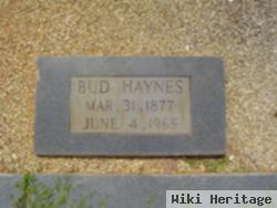 Bud Jeff Haynes